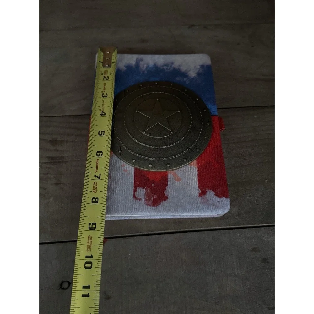 ~NEW~Marvel Captain‎ America 3D Shield Premium Notebook Journal Sketchbook